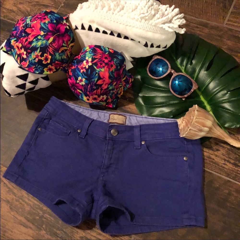 PAIGE Purple Canyon Shorts Size 28